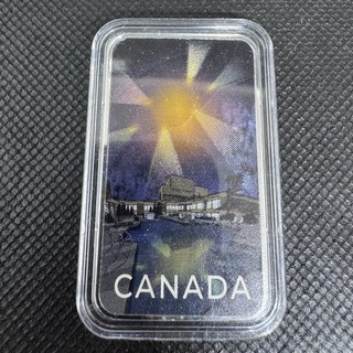 2021 Canada RCM $20 Fine Silver Coin UFO Coin Only Scratches On Capsule