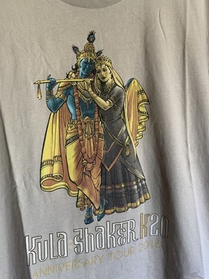 Sand COlor Kula Shaker Band SHort SLeeve Shirt All Size Unisex DD169