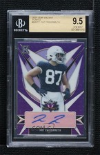 2021 Leaf Valiant Purple 11/25 Pat Freiermuth #BA-PF1 BGS 9.5 GEM MINT Auto 13u1