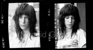 '71 Patti Smith Chelsea Hotel NYC Punk Rock Poet Gahr 35mm 2 Negative Lot A365