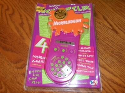 Nickelodeon Nick Puzzler Handheld Electronic Game 1995 Vintage READ DESC