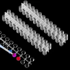 Nail Colour Display, 240 Pcs Clear Nail Swatches, round Nail Art Color Display C