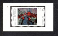 GERMANY #2177 2002 PAINTINGS BY KIRCHNER MINT VF NH O.G PROOF