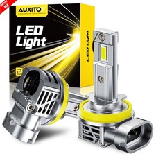 H11 LED Headlight Bulbs Kit High Low Beam 100W 330000LM Super Bright 6500K White