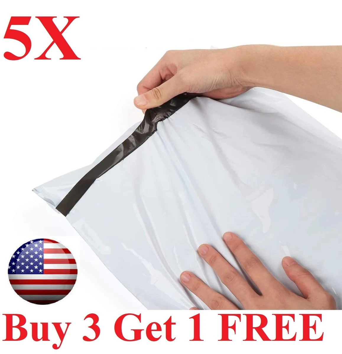 Large plastic shipping bags deals
