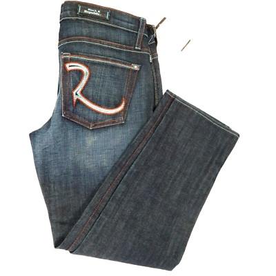 Rock Republic Capri Womens 32x26 Jeans Blue Denim NEW!