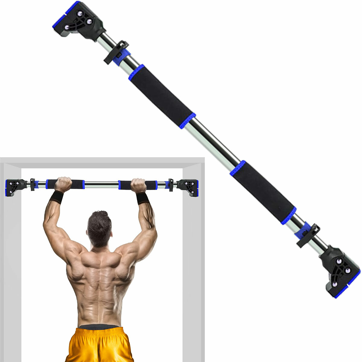 Pull Up Bar Tür Übungsbar Training Fitness Kraft Bar Heimtraining