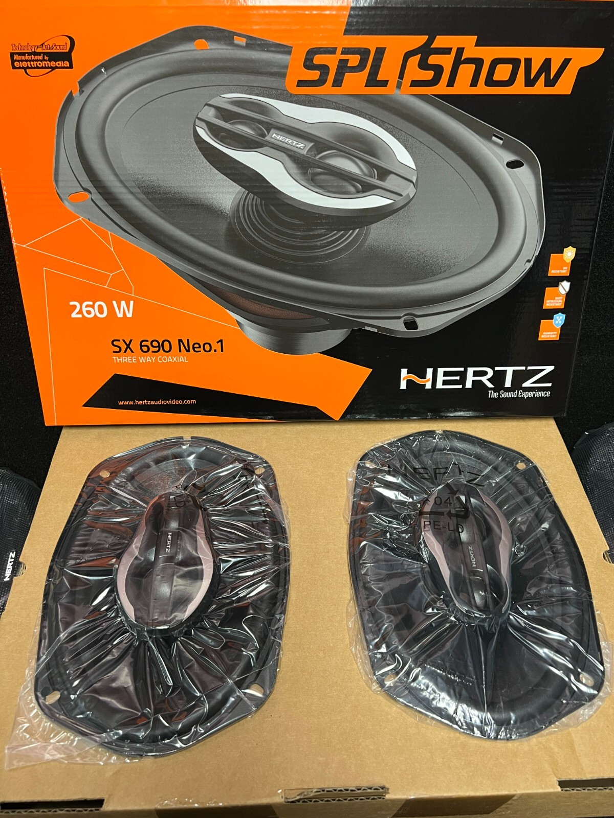 Hertz SPL SHOW SX 690 NEO.1 6X9 3Way Coaxial Car Audio 6" x 9