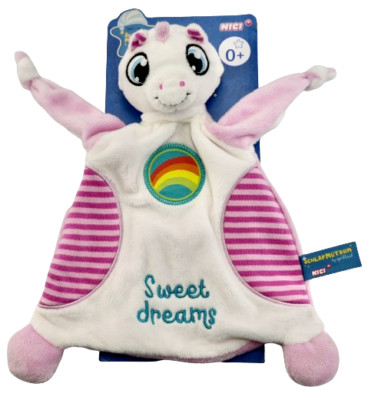 Nici Schlafmützen Schmusetuch Schnuffeltuch Einhorn Fyala  Sweet dreams