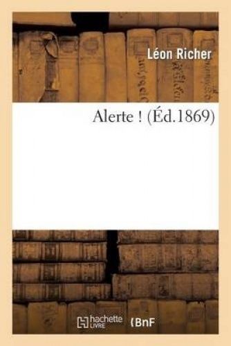 Alerte ! by Richer-L (2013, Trade Paperback) for sale online | eBay