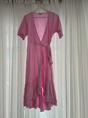 strapless open back dress Beryl Maxi Dress - Pink