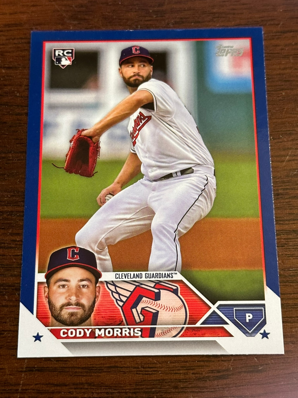 2023 Topps Series 2 Royal Blue Cleveland Guardians Cody Morris #507