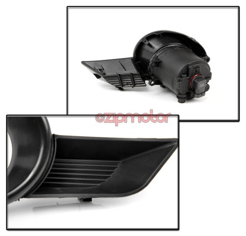 08 09 10 TOYOTA HIGHLANDER BUMPER DRIVING FOG LIGHTS LAMP+6000K HID+SWITCH+COVER - Picture 2 of 3