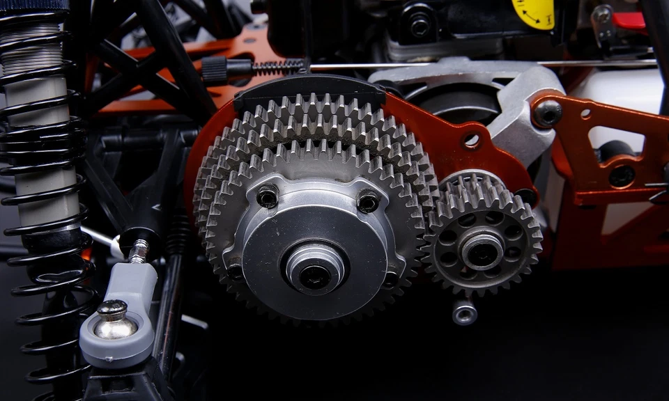 3 Speed Transmission Kit with Silver Gear Cover for 1/5 HPI BAJA 5B 5T 5SC - Image 3 of 4