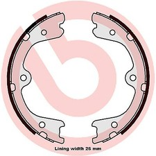 BREMBO Bremsbackensatz, Feststellbremse Hinterachse für NISSAN