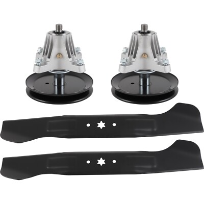 Deck Spindle Blade Kit fits Cub Cadet Lt46 LX46 46'' Deck 918-06977A 742-04244A