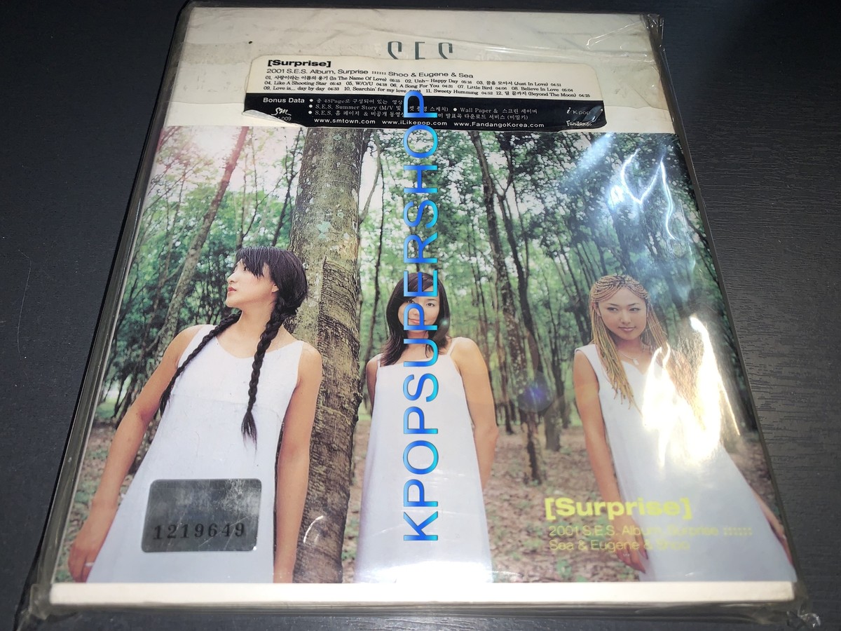 S.E.S Special Album Surprise CD Photobook New Sealed Rare OOP SES
