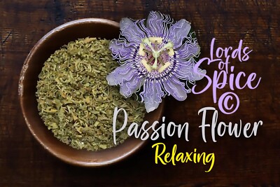 Passion Flower Tea (Passiflora incarnata) Stress - Relax - Sleep - NATURAL - USA