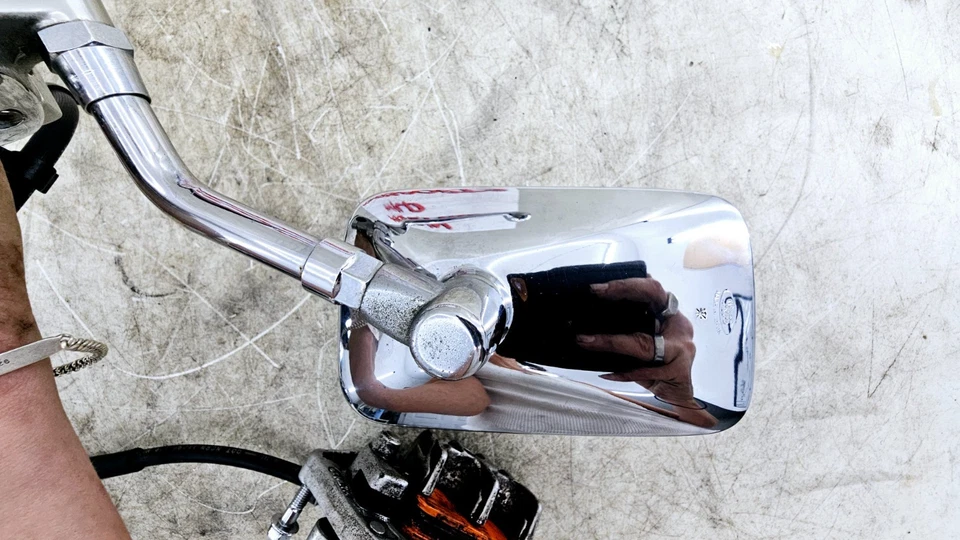 1999 HONDA VALKYRIE INTERSTATE двойной штангенциркуль шланг главный цилиндр + правое зеркало - Изображение 4 из 4