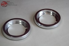 1958 1959 Chevy Fleetside Pickup Truck Rear Tail Light Lamp Aluminum Bezels New 1958 1959 Chevy Fleetside Pickup Truck Rear Tail Light Lamp Aluminum Bezels New