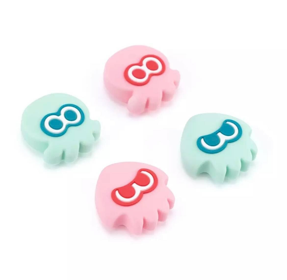 Splatoon 3 Joy Con Thumb Grips For Nintendo Switch OLED Lite