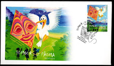 1184-POLYNESIE FDC ENVELOPPE  1er JOUR   HUMOUR  :  LE PAUMA