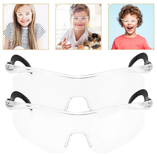 6 Pcs Clear Protective Eyewear For Kids Lightweight Safety Glasses