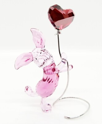 Swarovski Disney Winnie the Pooh Piglet Heart Balloon Figurine