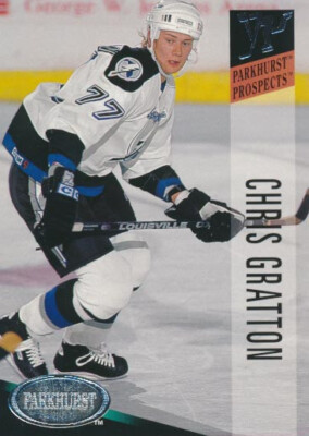 1993-94 Parkhurst #250 CHRIS GRATTON - Tampa Bay Lightning