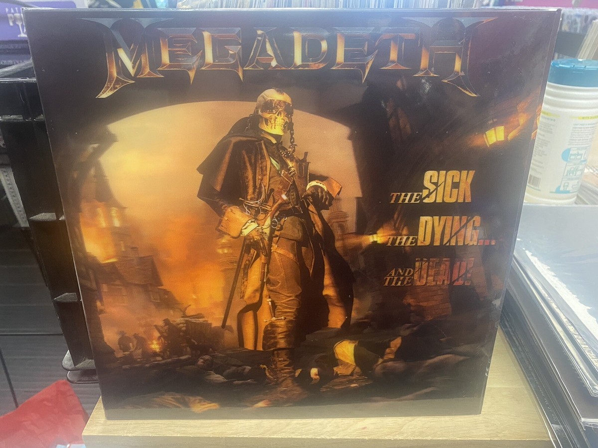 Megadeth The Sick, The Dying And The Dead! Deluxe vinyl 2xLP w/ 7