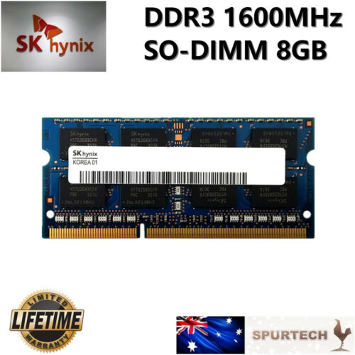 SK Hynix DDR3L SO-DIMM Laptop RAM Memory 8GB 1600 Mhz PC3-12800 8G OEM 1.35V - Picture 1 of 2
