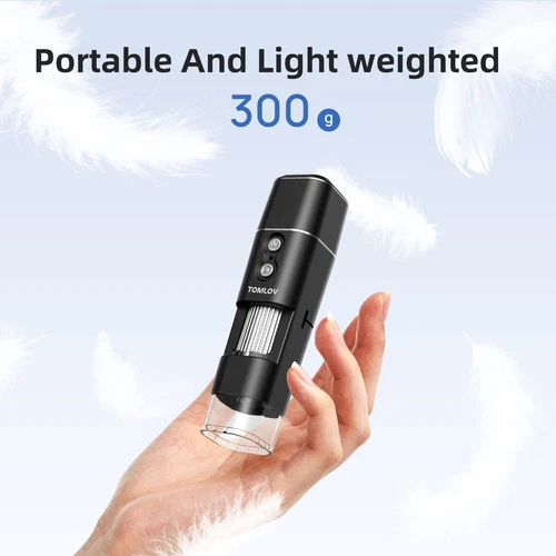 TOMLOV 1000x Digital Microscope USB Microscope 1080P Coin Scope Camera Magnifier - Picture 10 of 16