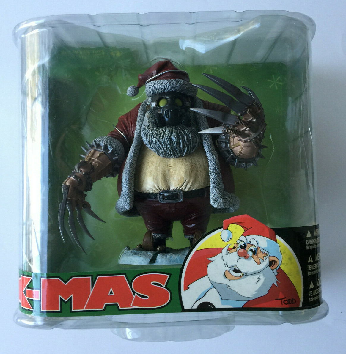 NOT MINT: McFarlane Twisted X-Mas Santa Claus Action Figure | eBay