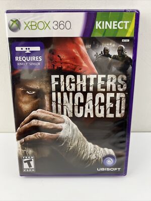 Fighters Uncaged  Kinect Microsoft XBOX 360 Brand NEW Factory Sealed
