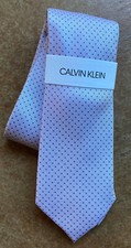 New Calvin Klein Mens Neck Tie, Lavender, One Size