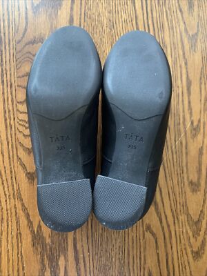 Tata Walk The Way Of Love Black Shoes With Heels /Size: 1.5