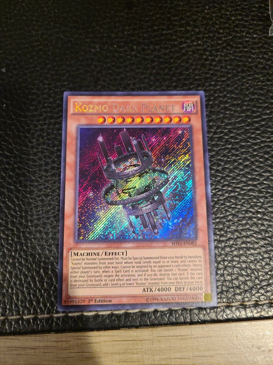 Kozmo Dark Planet - SHVI-EN085 - Secret Rare 1st Edition NM Kozmo Dark Planet - SHVI-EN085 - Secret Rare 1st Edition NM