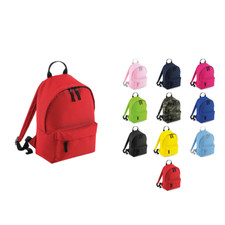 BagBase Mini Fashion Backpack B125S - Stylish Travel Work Shoulder Bag