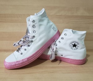 converse rosa de brillo