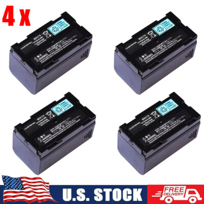 (US Stock) 4-Pack New Sokkia/TOPCON BDC70 Battery for total Station Surveying