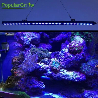 81W LED aquarium light strip bar fish tank reef coral plant growth lighting