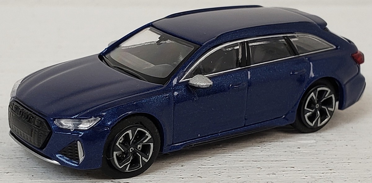 Minichamps NEW HO 1/87 Scale 2019 Audi RS6 Avant Wagon in Dark