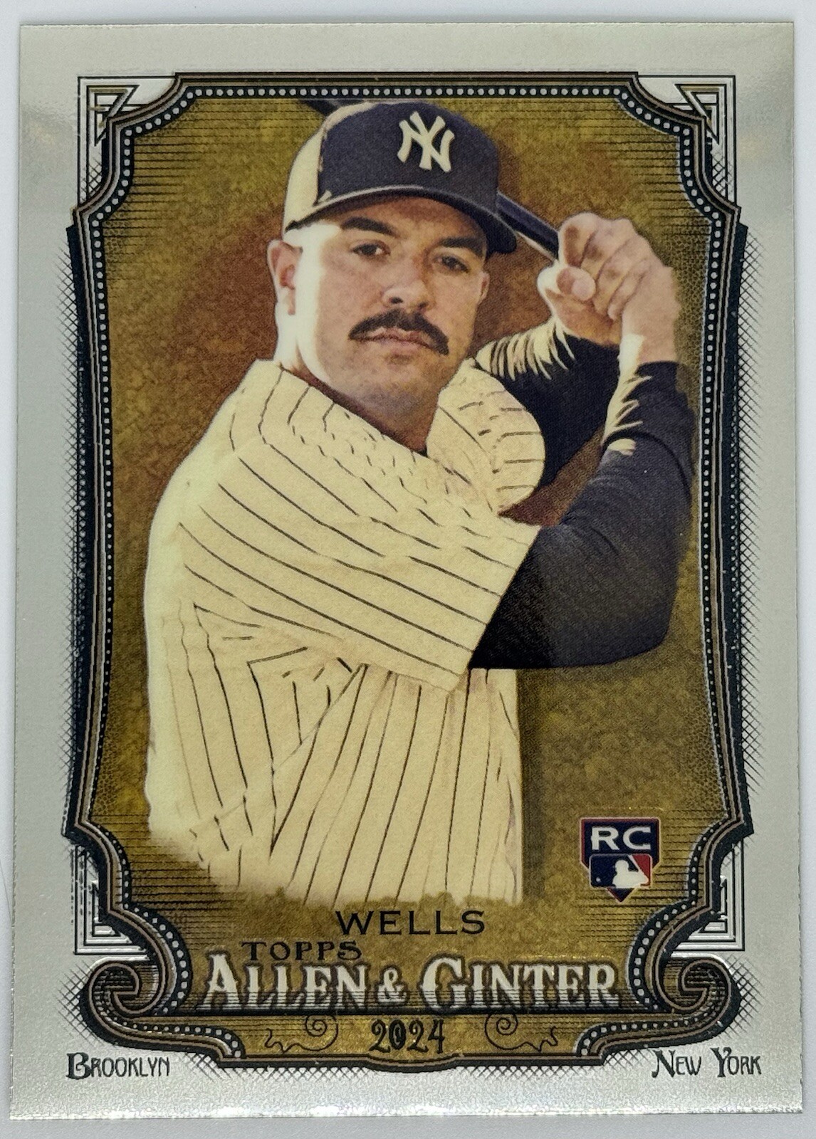 2024 Topps Allen & Ginter Austin Wells Rookie Chrome Refractor #53