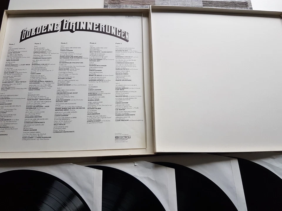 Goldene Erinnerungen Club - Sonderauflage 5 LP-Box Lieder aus den 50/60er Jahren - Bild 3 von 3