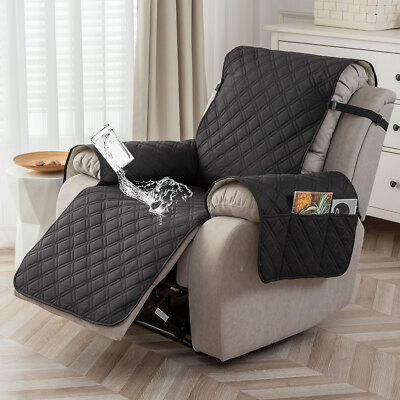100% Waterproof Recliner Chair Cover Non Slip Recliner Covers for Recliner Chair