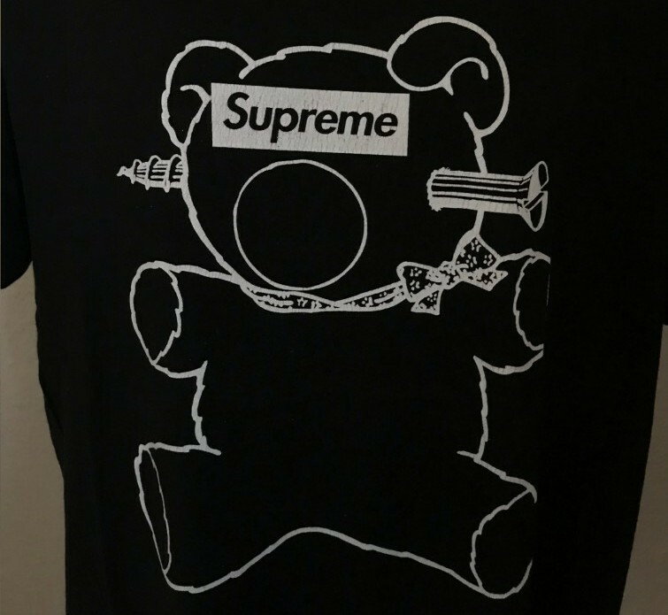 SS15 Supreme x Undercover Teddy Bear tee size XL black T-shirt