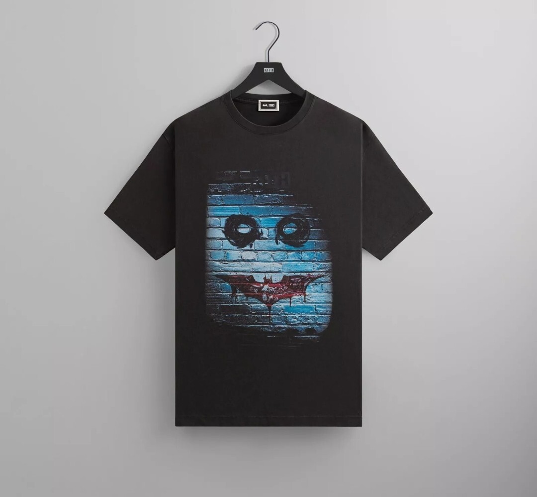 ?Batman x Kith Dark Knight Teaser Vintage Joker Tee Size XX-Large 