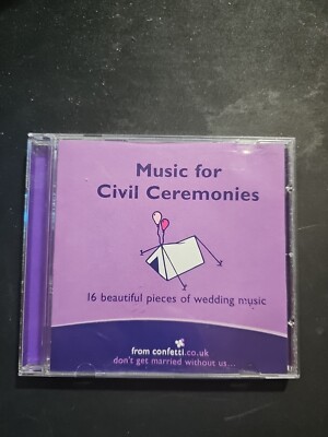 Music for Civil Ceremonies - Various Classical Pieces, 16 Track CD, 2002