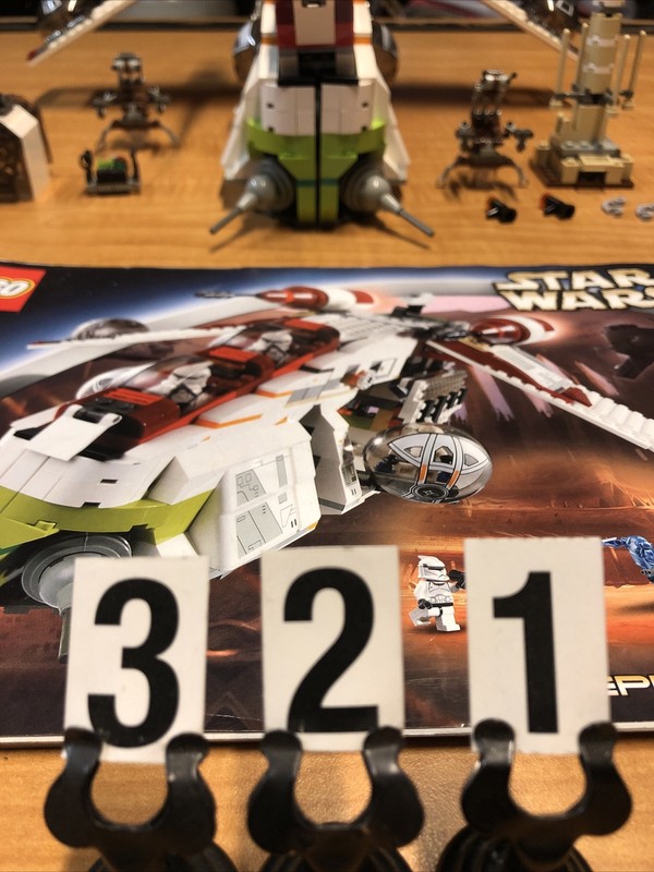 lego star wars republic gunship 7163