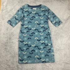 Brakeburn Olivia Teal Floral Print T-Shirt Dress Size 12